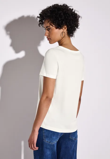 T-Shirt mit Wording off white