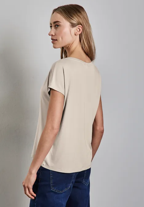 T-Shirt mit Wording clean sand