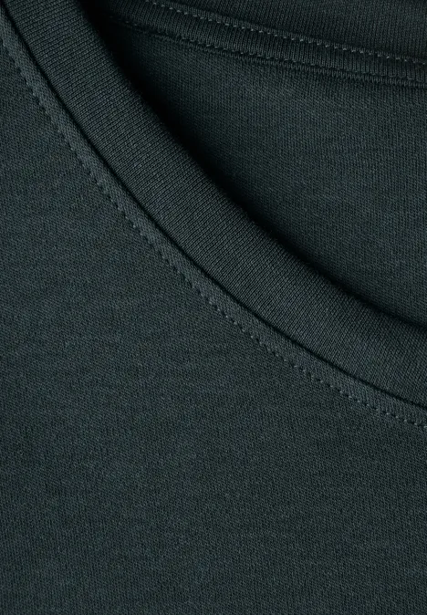 Basic Rundhalsshirt hunter green