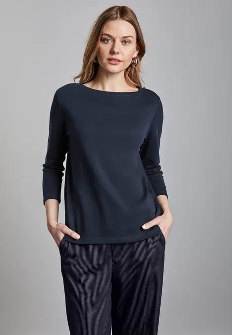 Basic Shirt deep blue