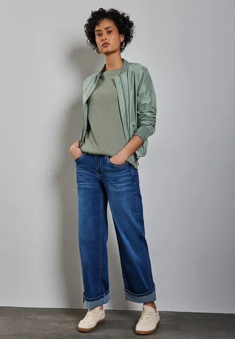 Basic Shirt dusty milky green