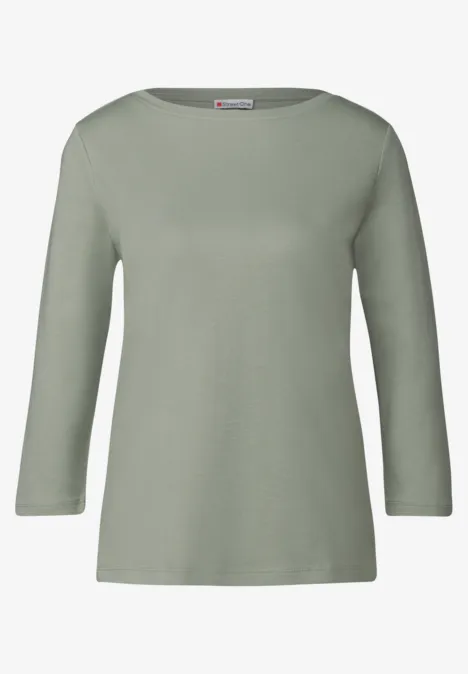 Basic Shirt dusty milky green