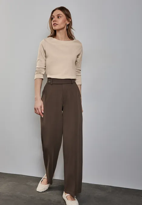 Basic Shirt cotton beige