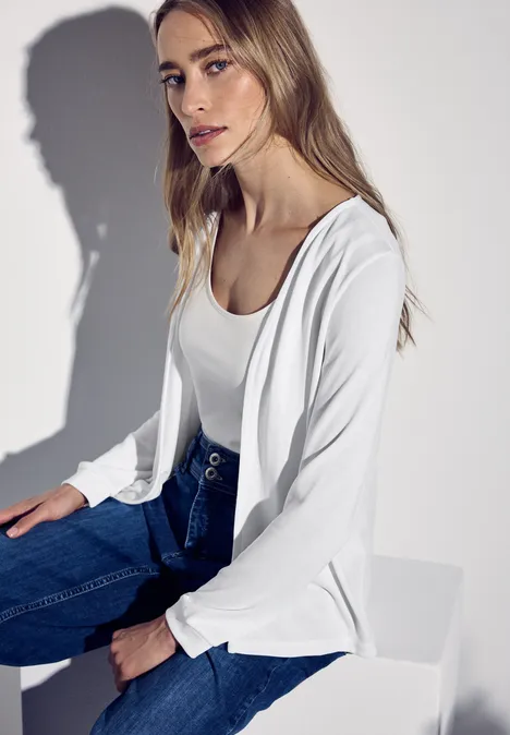 Offene Jacke White