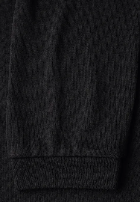 Offene Jacke Black