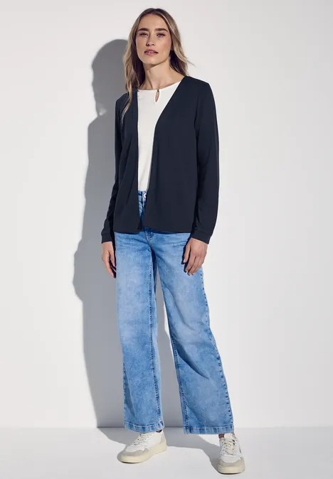 Offene Jacke deep blue