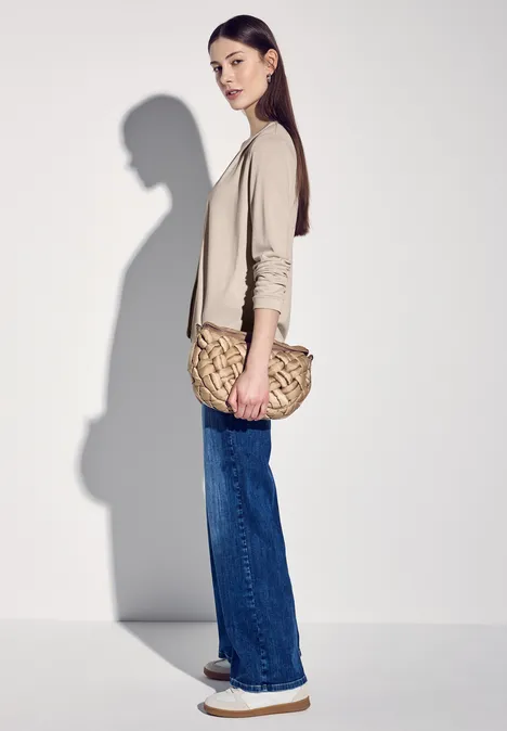 Offene Jacke smooth sand beige Offene Jacke smooth sand beige