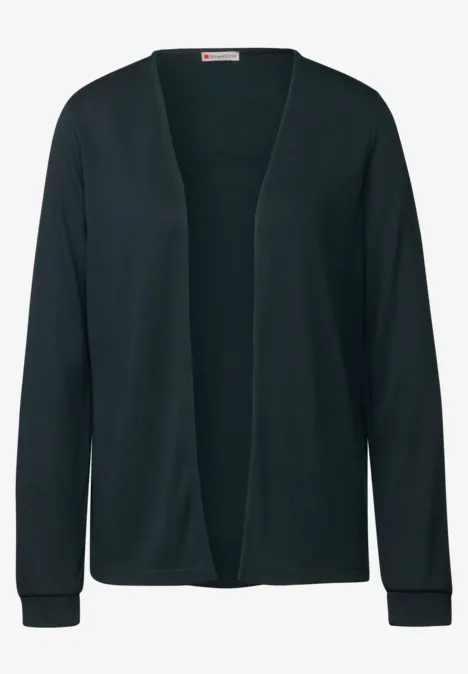Offene Jacke hunter green