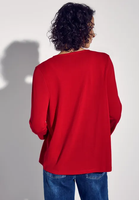 Veste ouverte glory red