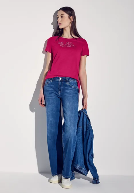 T-Shirt mit Wording juicy berry