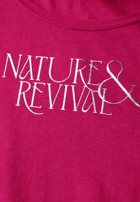T-Shirt mit Wording juicy berry