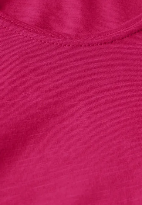 Basic T-Shirt in Unifarbe juicy berry Basic T-Shirt in Unifarbe juicy berry