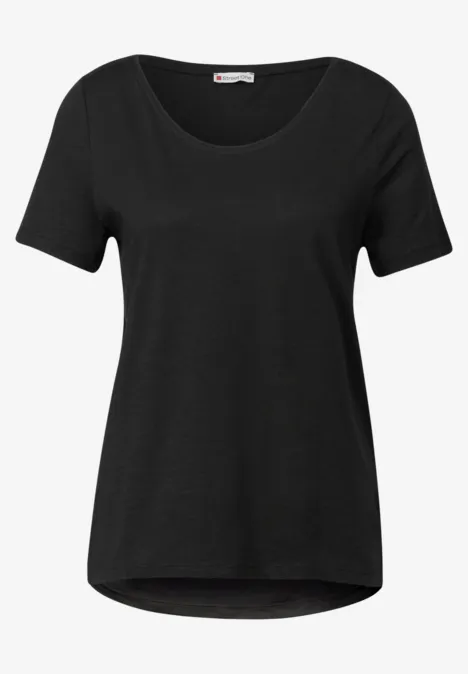 2-pack V-hals Shirt off white/black