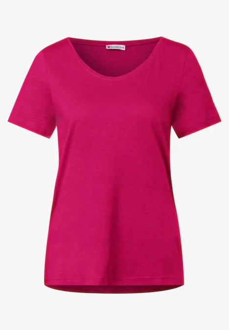 2er-Pack V-Neck T-Shirt cherry blossom/juicy berry