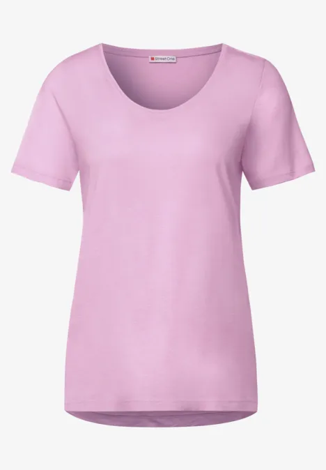 2er-Pack V-Neck T-Shirt cherry blossom/juicy berry