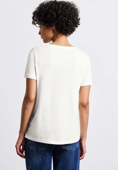 T-shirt avec art wording off white