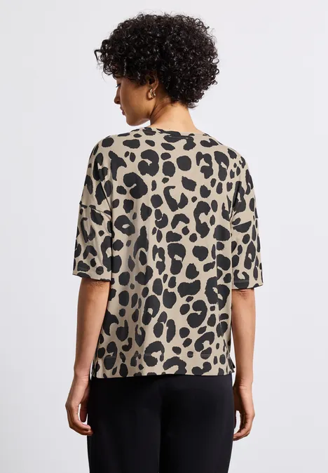 Leo-T-Shirt coastal beige