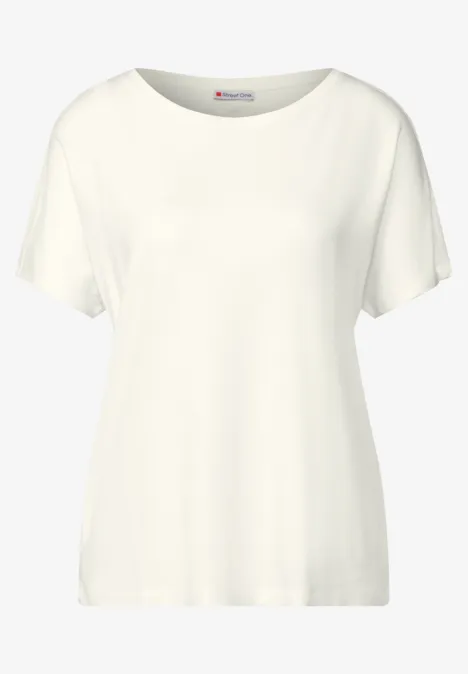 T-shirt en couleur unie off white
