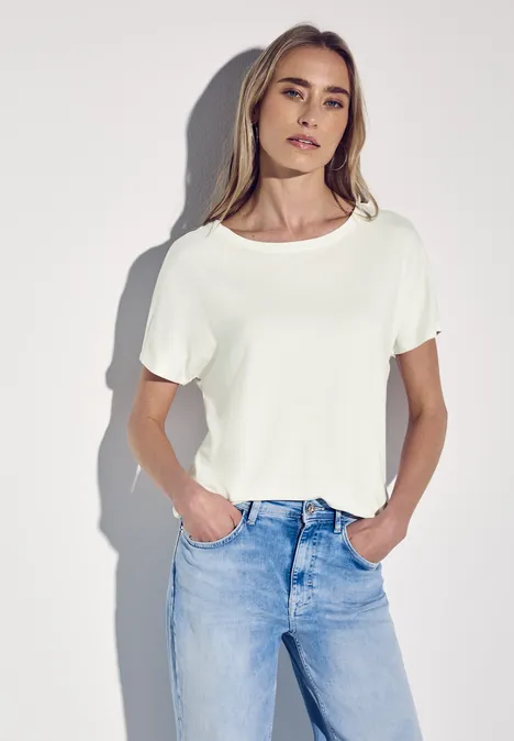 T-shirt en couleur unie off white