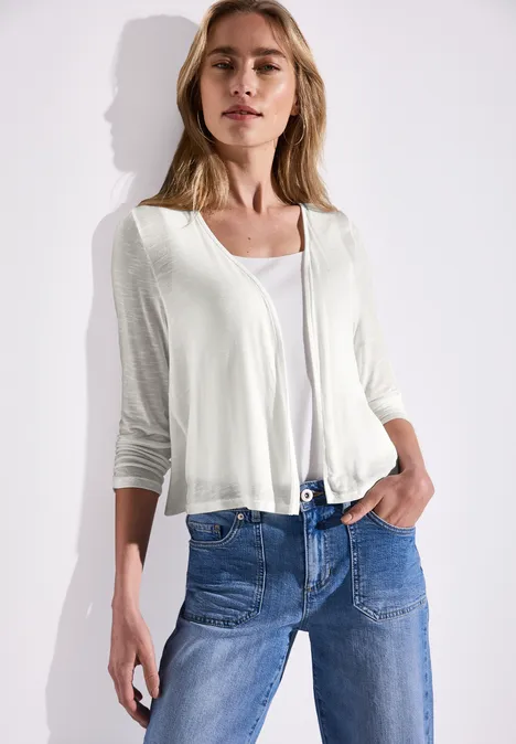 Veste ouverte off white
