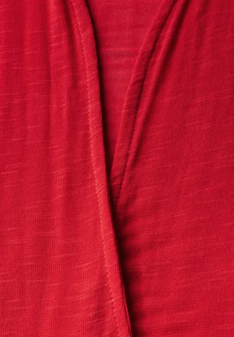 Offene Jacke glory red