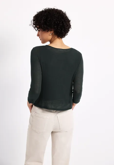 Veste ouverte pine grove green