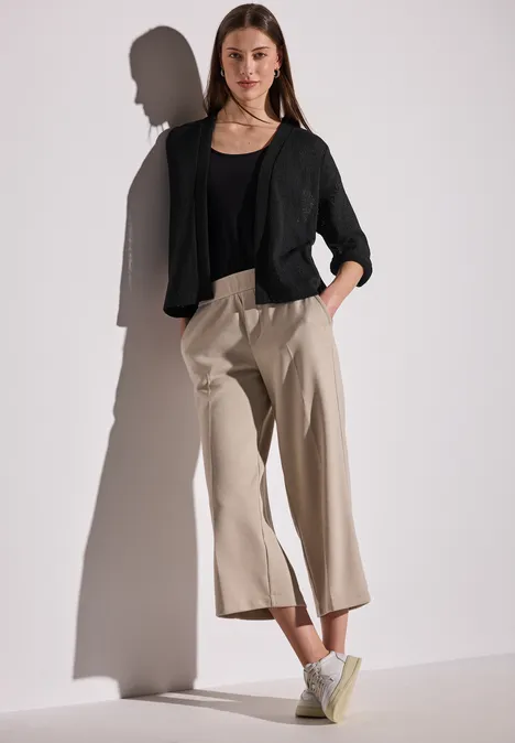 Veste ouverte Black