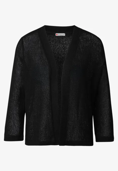 Veste ouverte Black