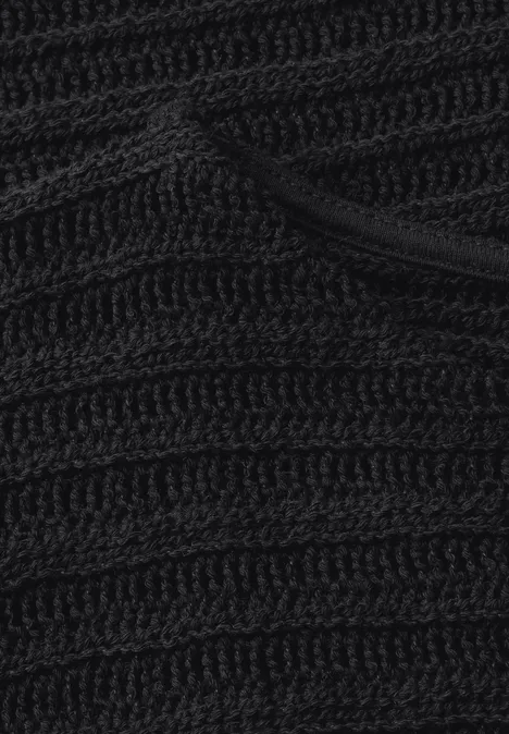 T-shirt en tricot Black