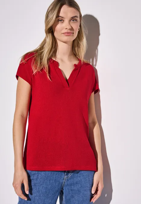 T-shirt en tricot glory red