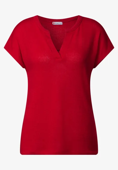 T-shirt en tricot glory red