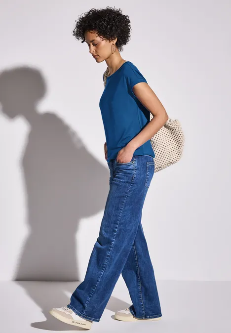 Shirt mit Dekortape dodger blue Shirt mit Dekortape dodger blue