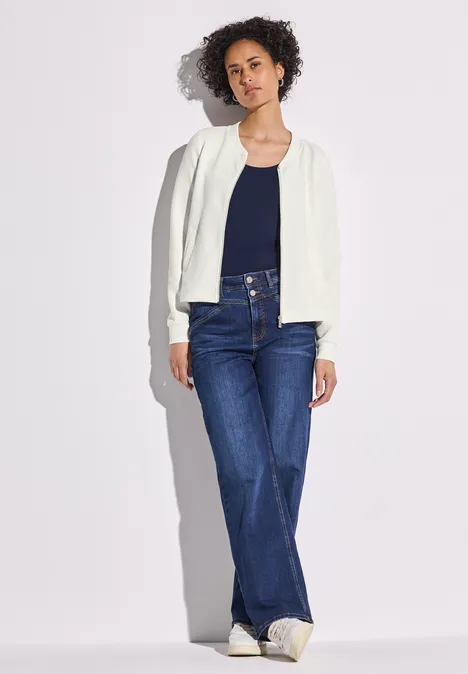 Veste légère structurée off white
