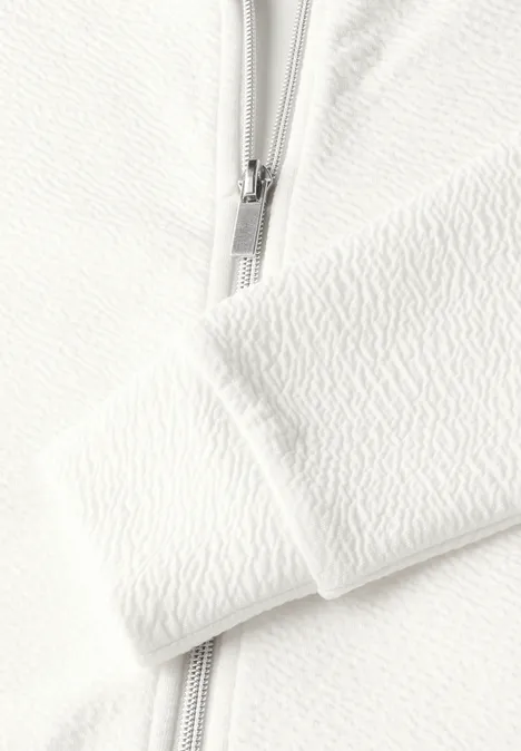 Veste légère structurée off white