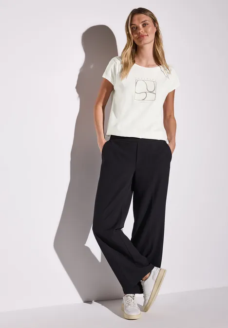 Shirt mit Print off white