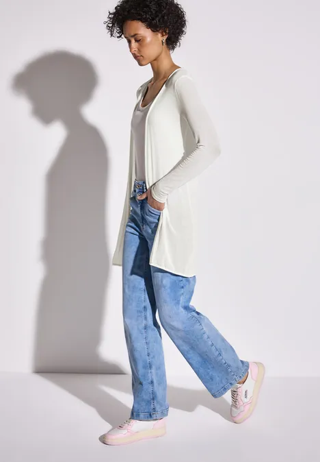 Offene Jacke off white