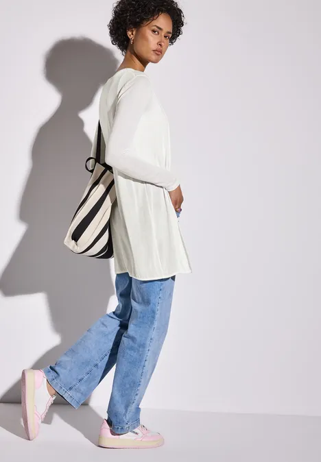 Offene Jacke off white