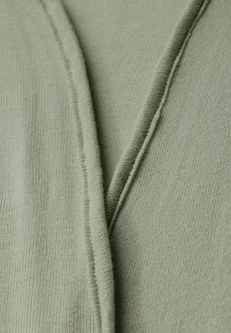 Offene Jacke soft moss green