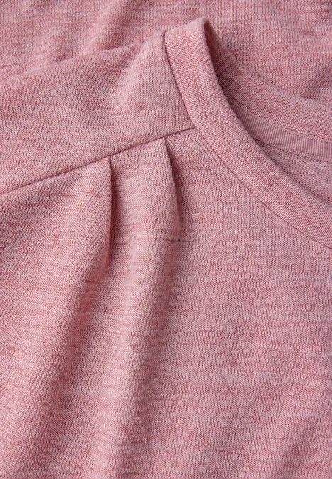 Leinen-Look Shirt blush peach