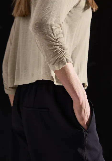 Offene Jacke coastal beige