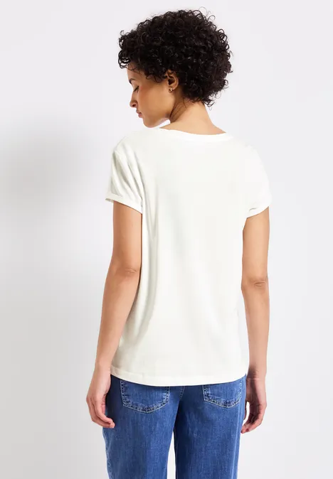 T-Shirt mit Wording off white