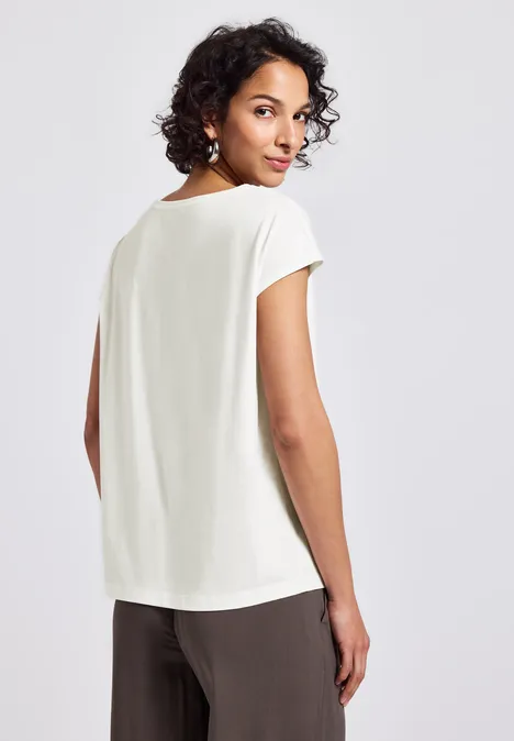 Shirt mit Print off white