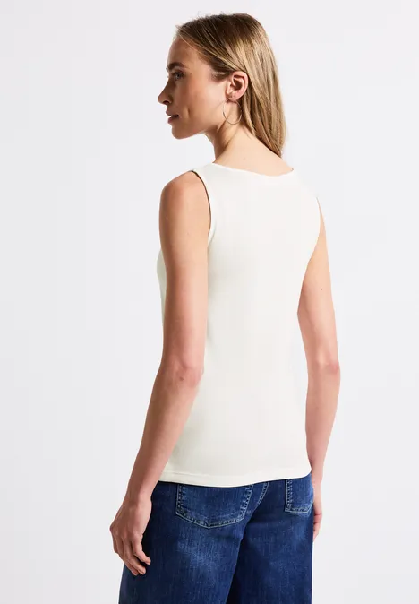 Basic Top off white