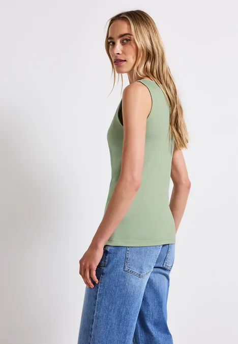 Basic Top soft jade green