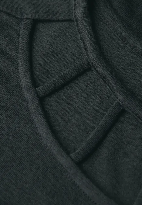 Leinen-Look Shirt pine grove green