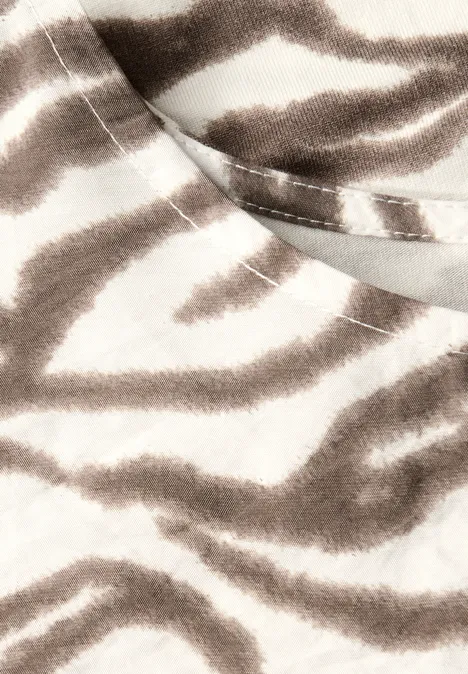Gemustertes Shirt nomad brown