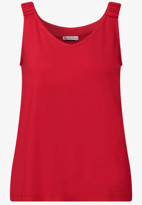 Top met verzamelen glory red