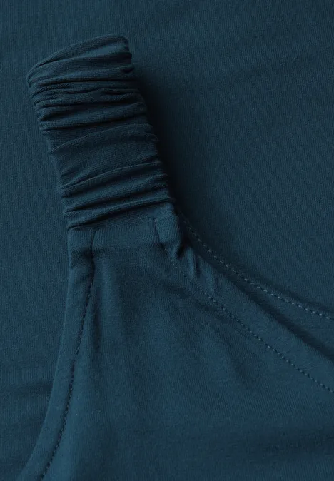 Top mit Raffung tide blue Top mit Raffung tide blue