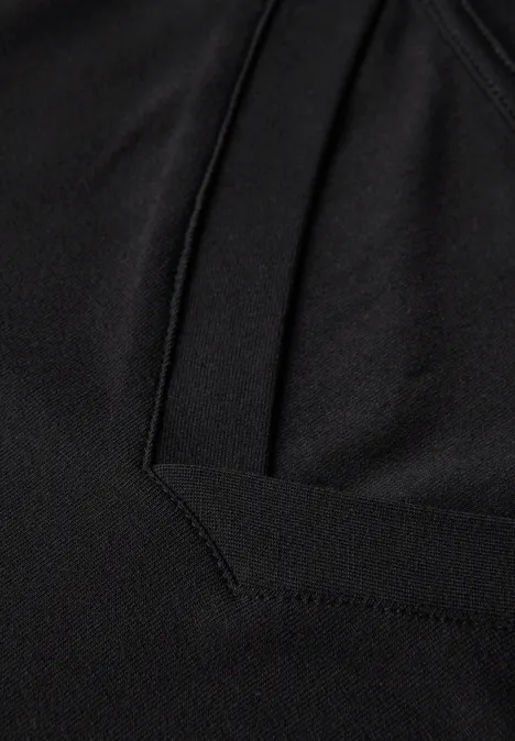 Haut à col en V Black