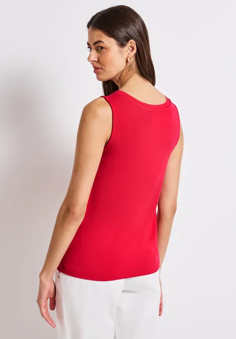 V-Neck Top glory red V-Neck Top glory red